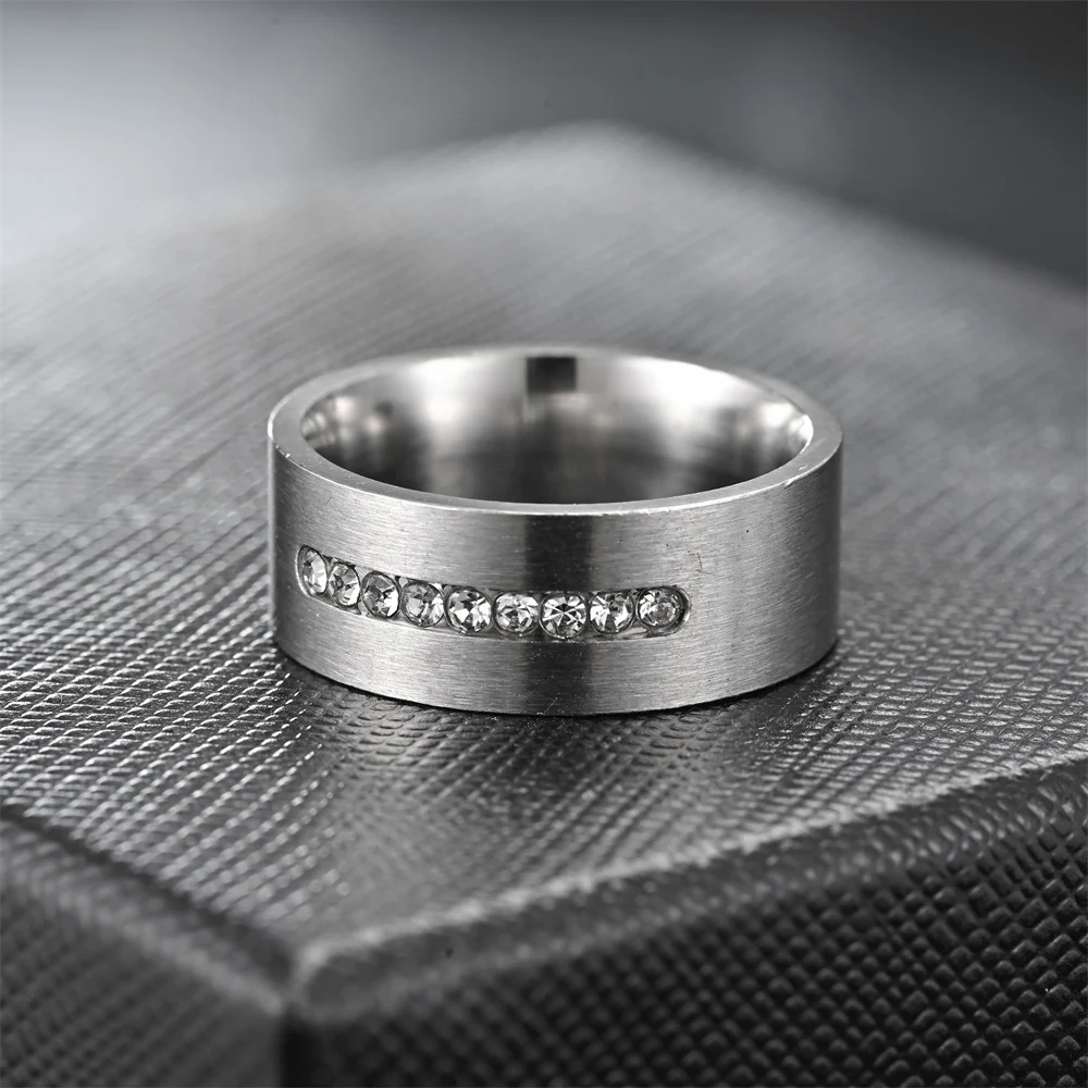 Title 2, Bague diamant sculpté pour homme, finition mate...