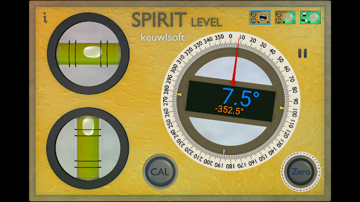 Screenshot Spirit Level