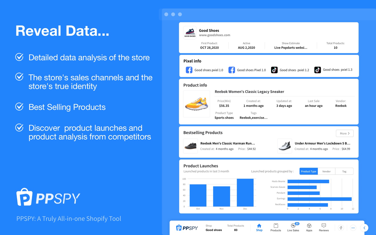 PPSPY-Shopify Spy & Dropship Tool Preview image 3