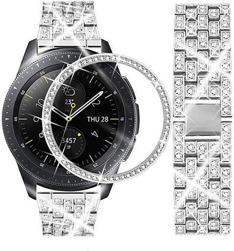 Title 1, Diamond Strap for Samsung Watch Enhance your st...