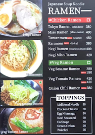Tokyo Table menu 2
