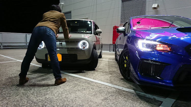 WRX STIの◯◯◯◯MT・コラボ・オシャレなカフェ・女？男？(´･∀･｀)に関するカスタム事例の投稿画像20枚目