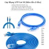 Cáp Mạng Lxf Bấm Sẵn Cat5E 1M/ 2M/ 3M/ 5M Bấm Sẵn 2 Đầu Liền Dây Cat5E Rj45 - Hành Chính Hãng