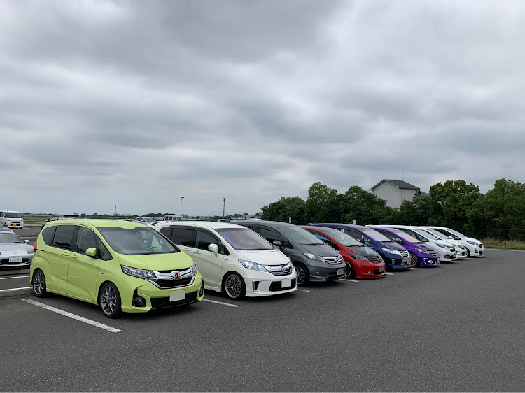 フリード+の梅雨の中休み・オフ会・フリード・DIY・カーオーディオに関するカスタム事例の投稿画像1枚目