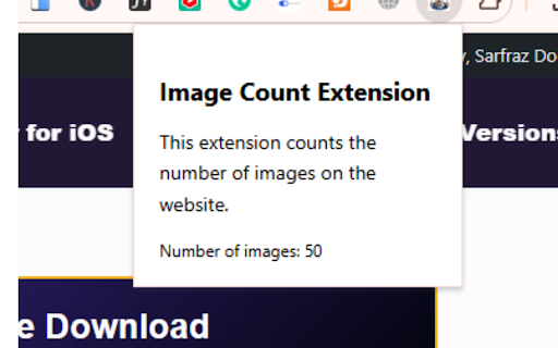Image Count Extension