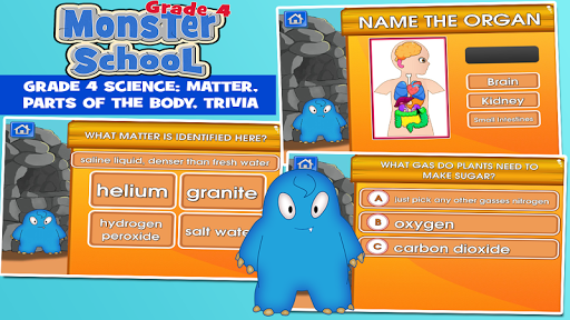 免費下載教育APP|Monsters Fourth Grade Learning app開箱文|APP開箱王