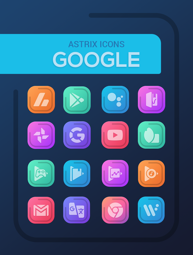 Astrix Icon Pack v1.0.1 APK Patched