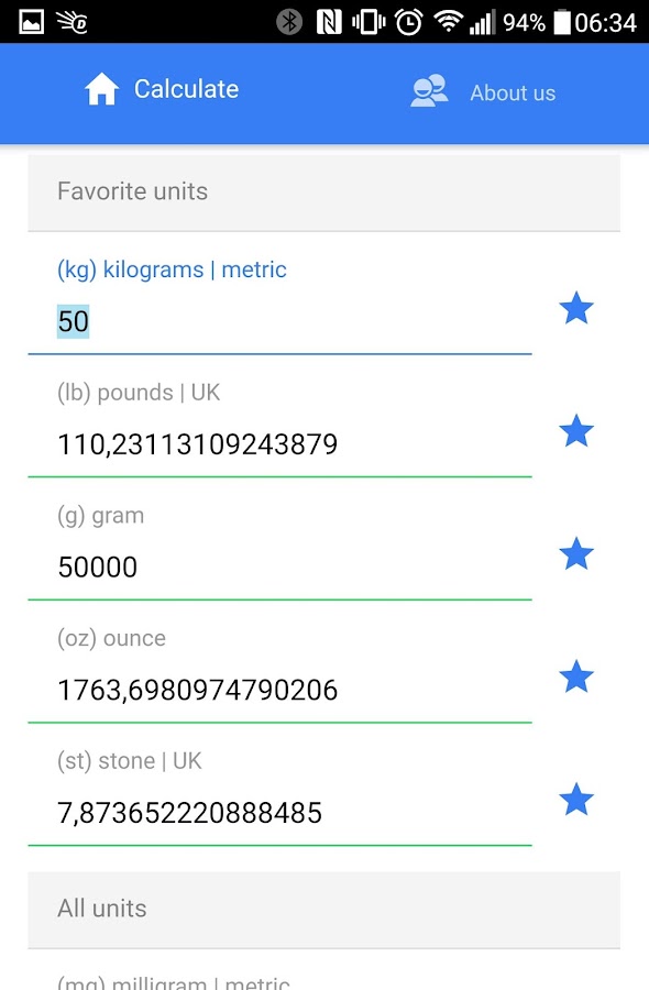 How do you convert 28 kilograms to pounds?