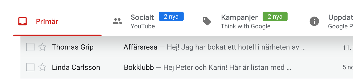 Håll ordning direkt