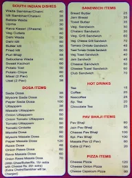 Hotel Adarsh menu 4