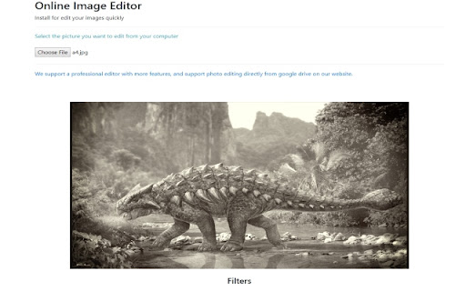 Online Image Editor for Google Drive