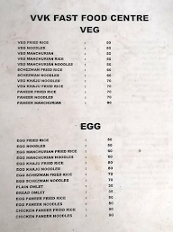 Vishal Vivek fast food centre menu 7