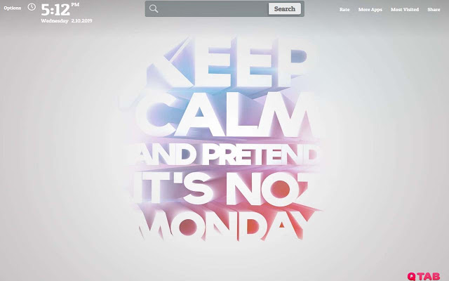 Keep Calm Wallpapers New Tab Theme