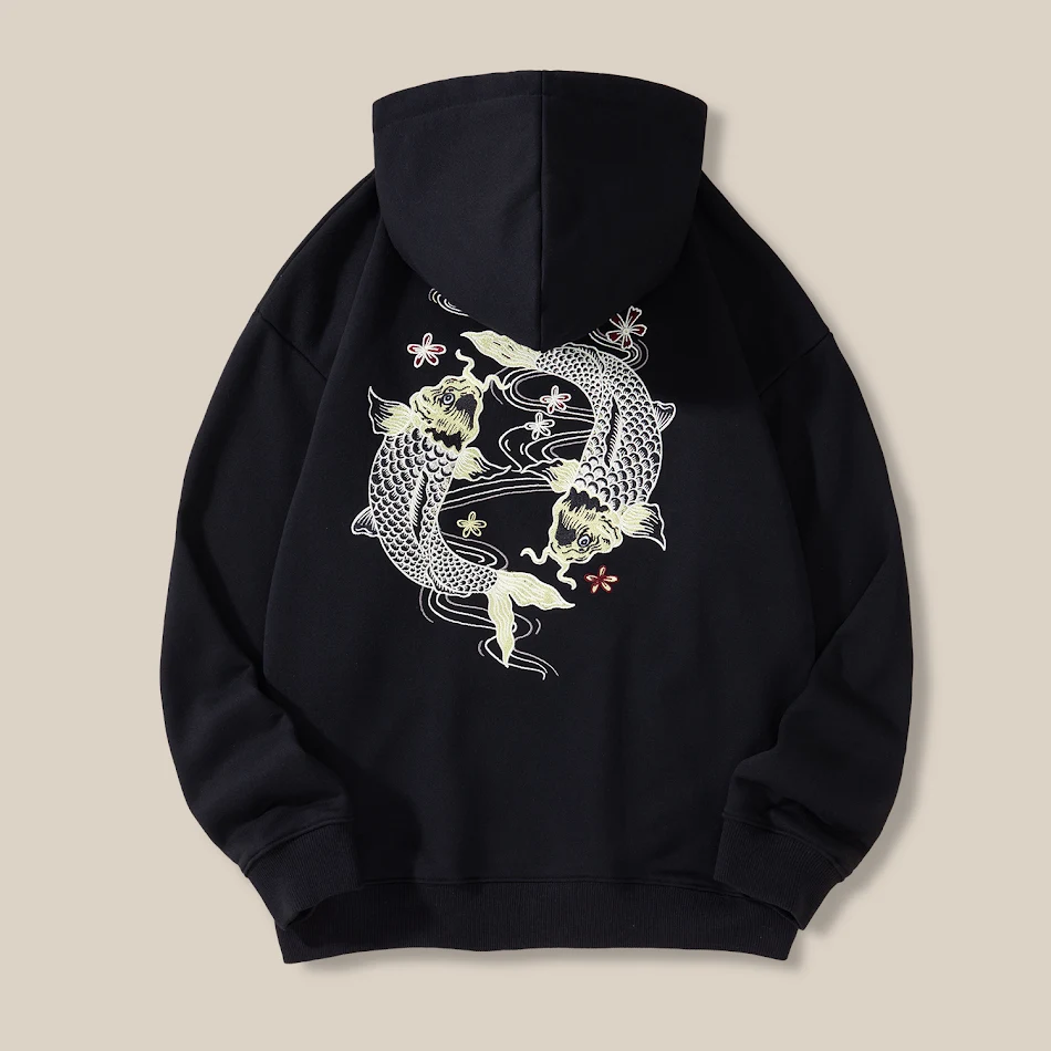 Übergroßer Herren-Freizeitpullover mit Stickerei, bietet stilvollen Komfort für entspannte Anlässe. Ideal für lässige Outfits.
