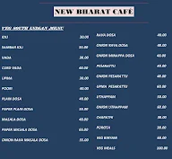 New Bharat Cafe menu 1