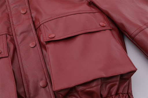 Title 3, Mens American Style PU Leather Jacket Classic ...