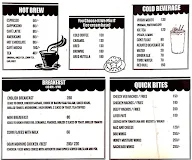 Billy's Cafe Bar menu 1