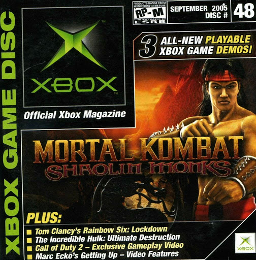 mortal kombat shaolin monks xbox 360