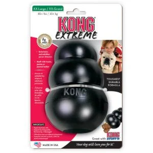 Kong Original leksak svart XXL [UKKE] 2st