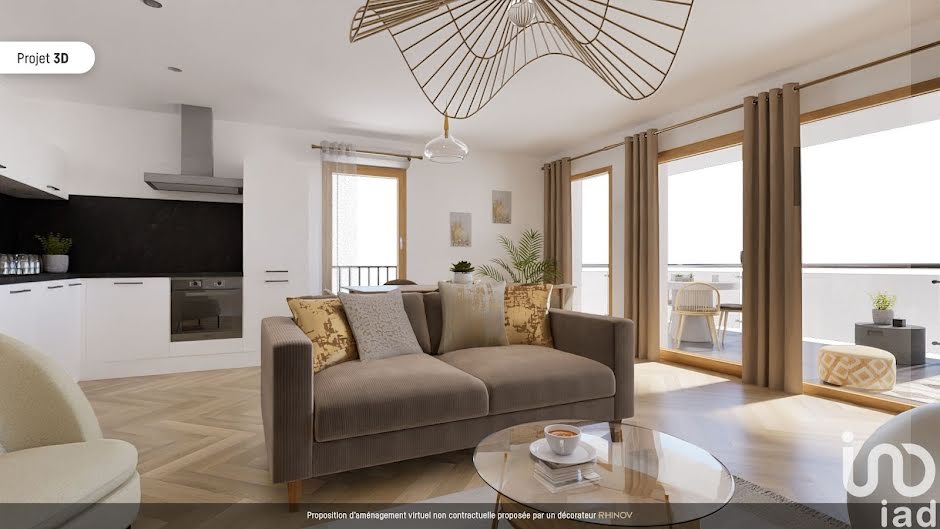 Vente appartement 3 pièces 71 m² à Annecy (74000), 523 000 €