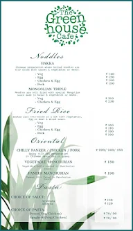 The Greenhouse Cafe menu 4