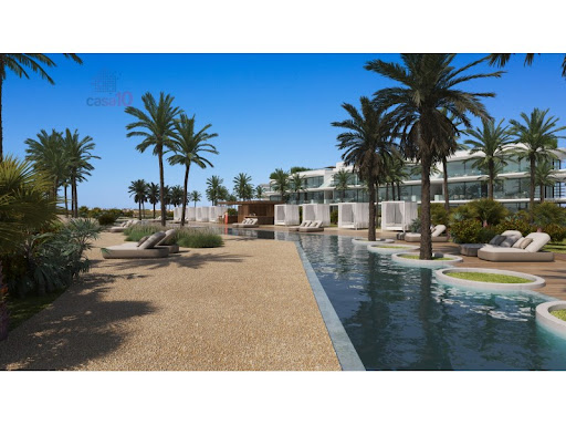 Appartement contemporain avec terrasse et piscine 1