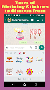 Birthday Stickers For WhatsApp(圖3)-速報App