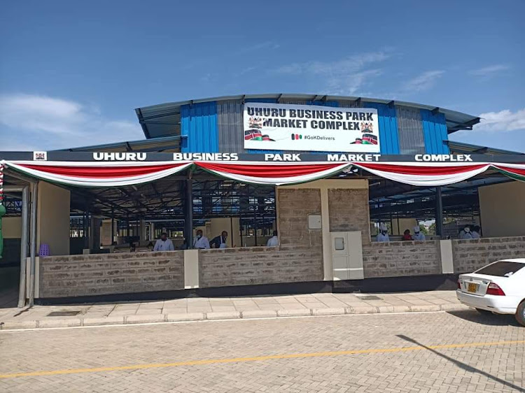 Uhuru Business Park Market Complex at Railway ward in Kisumu.