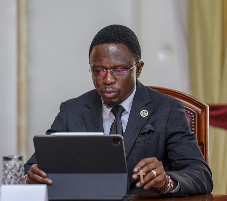 Sports Cabinet Secretary Ababu Namwamba