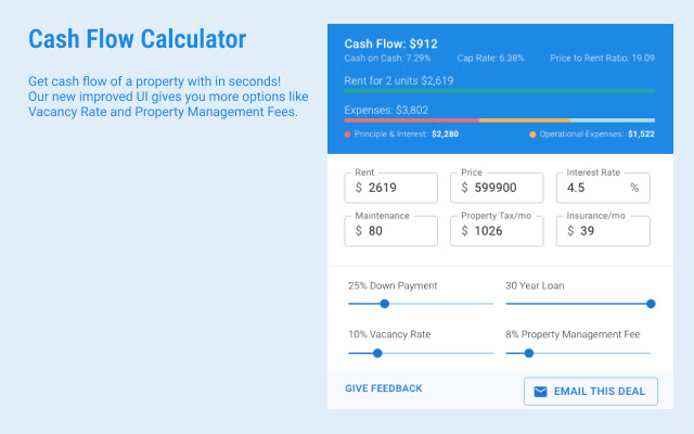 Cash Flow Calculator