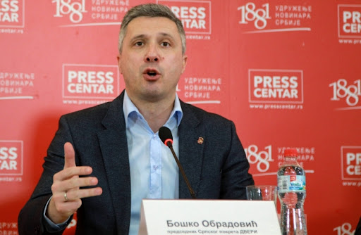 Obradović: Ni za Vučića ni za Tadića, već za vraćanje Srbiji krune i dostojanstva