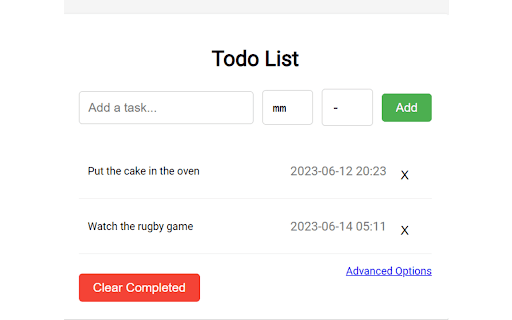 Todo List