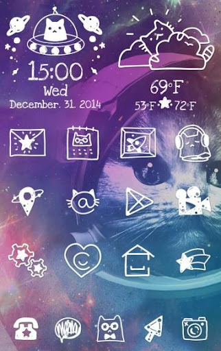 Space Cat Theme