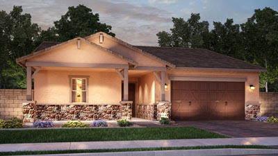 Bailey floor plan by Meritage Homes in Lakeview Trails at Morrison Ranch Gilbert AZ 85296