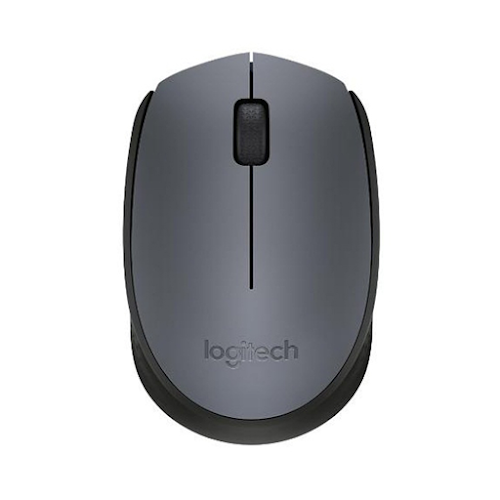 Chuột máy tính không dây Logitech M171 (Xám)