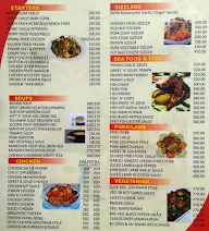 Bamboo Chopstix menu 1