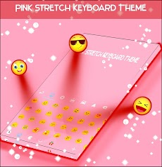 Pink Stretch Keyboard Themeのおすすめ画像2