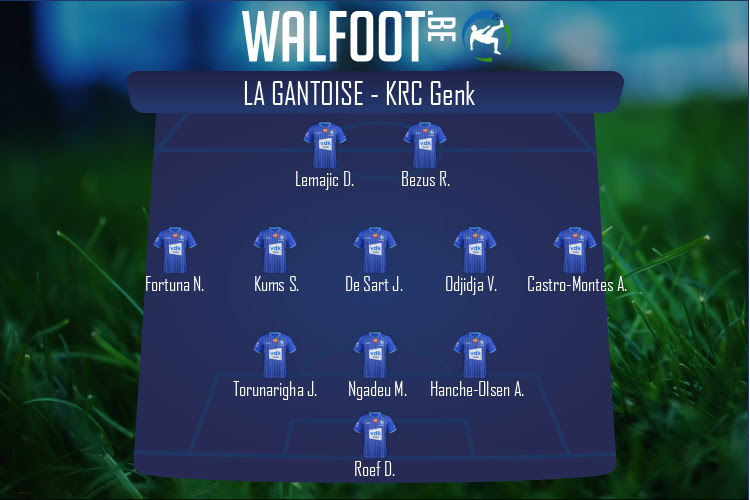 Composition La Gantoise | La Gantoise - KRC Genk (24/04/2022)