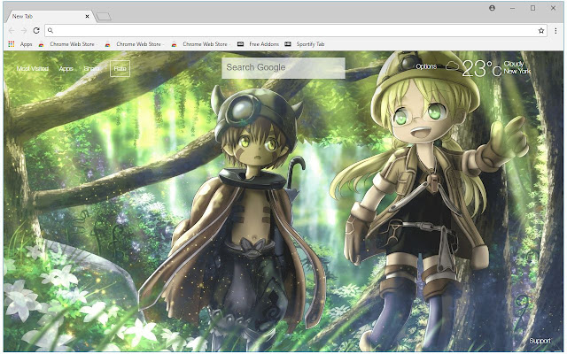 Made In Abyss Anime Hd Wallpapers New Tab