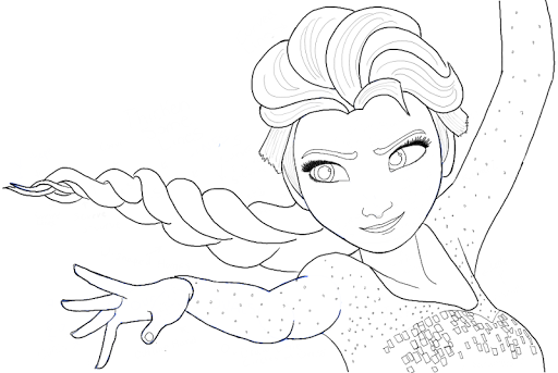 How to draw Frozen