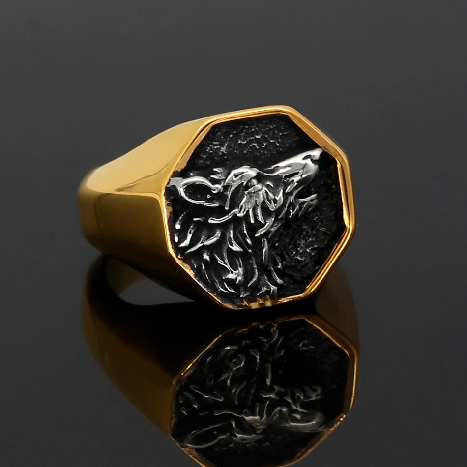 Anillo de acero inoxidable para hombre, moderno y elegante. Ideal para uso diario, resistente y duradero, perfecto para cualquier ocasión.