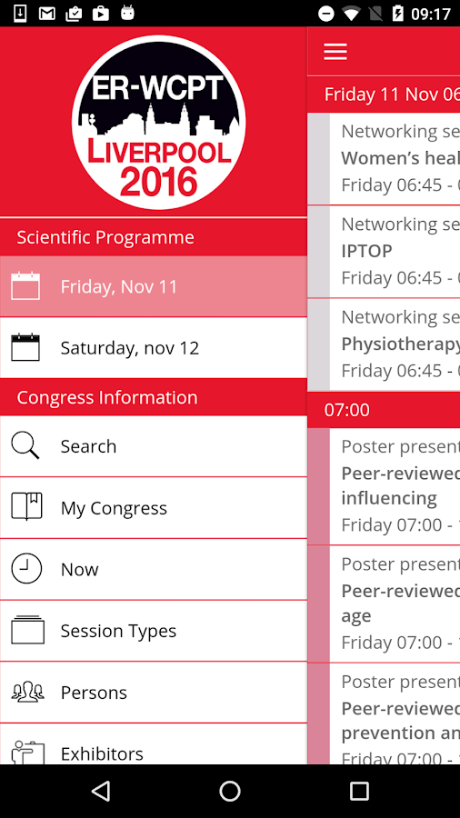 ER-WCPT Congress 2016 Screen 3