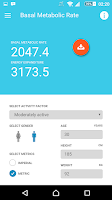 BMI Calculator & Weight Logger Screenshot