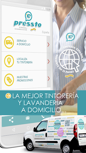 Pressto - tintorería y lavandería a un clic