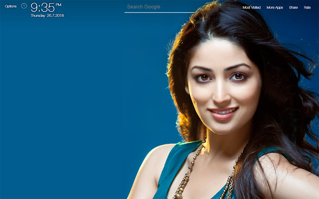 Yami Gautam FullHD New Tab Wallpapers