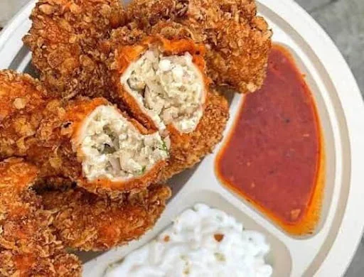 Chicken Crunchy Momos [6 Pieces]