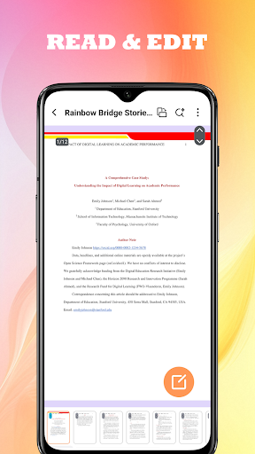 Screenshot PDF Reader - All PDF Viewer