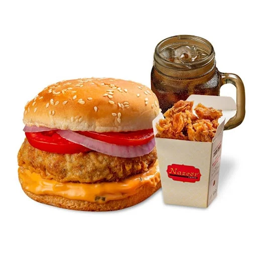 Chicken Shaami Burgur 1 PC + Chicken Popcorn Box + 1 Drink