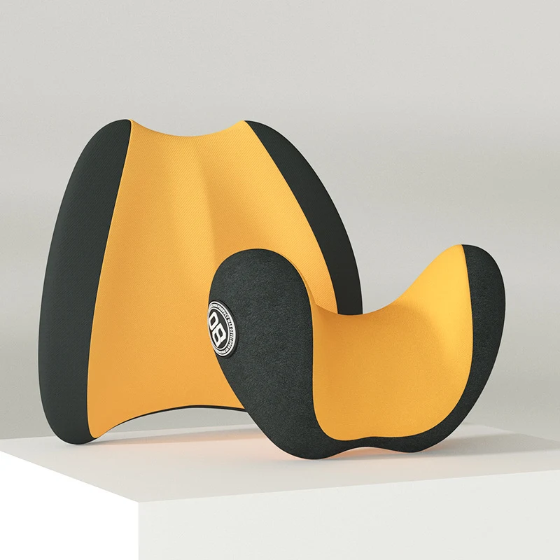 Coussin de voiture avec appuie-tête et support lombaire en mousse à mémoire de forme Soulage les douleurs au cou et au dos pour une conduite confortable