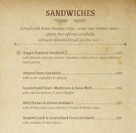 Birdsong - The Organic Cafe menu 8